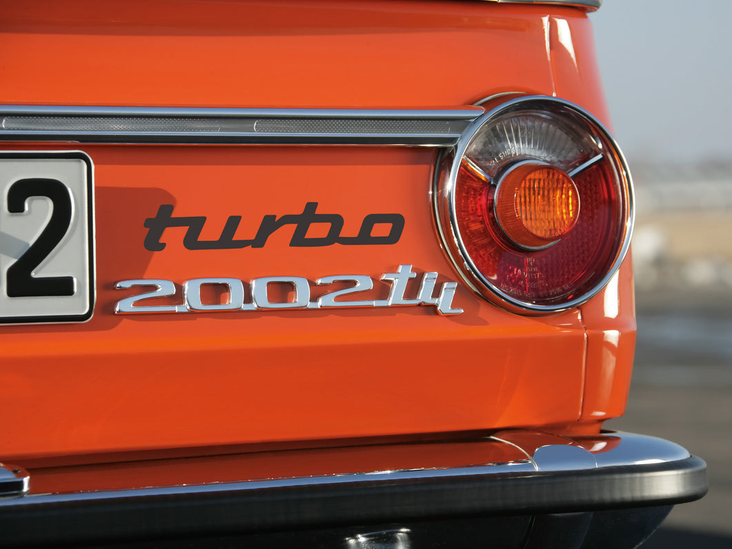 TURBO AUFKLEBER FÜR BMW 2002