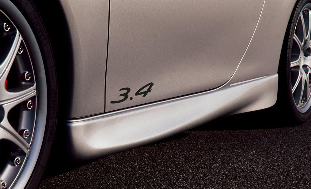 3.4 DECAL SET FOR PORSCHE