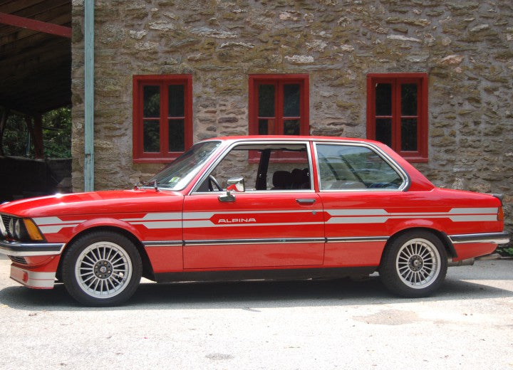 ALPINA E21 SIDE STRIPES DECAL SET C1 AND B6 FOR BMW ??? VINYLSPORTCLASSIC