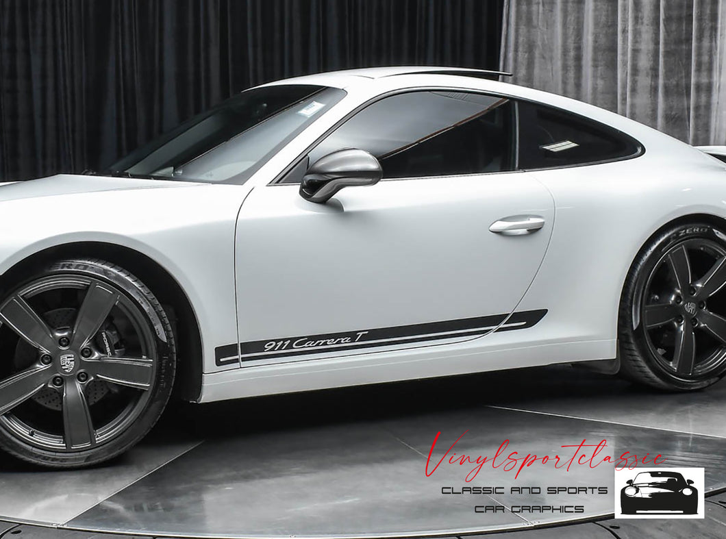 911 CARRERA T SIDE STRIPES SET FOR PORSCHE 991