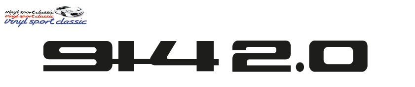 REMPLACEMENT DE L'INSIGNE ARRIÈRE 914 2.0 PORSCHE