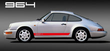 AUTOCOLLANT BANDES LATÉRALES PORSCHE 964