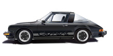 PORSCHE 911 CARRERA SCHRIFTZUG SEITLICHE VINYLAUFKLEBER