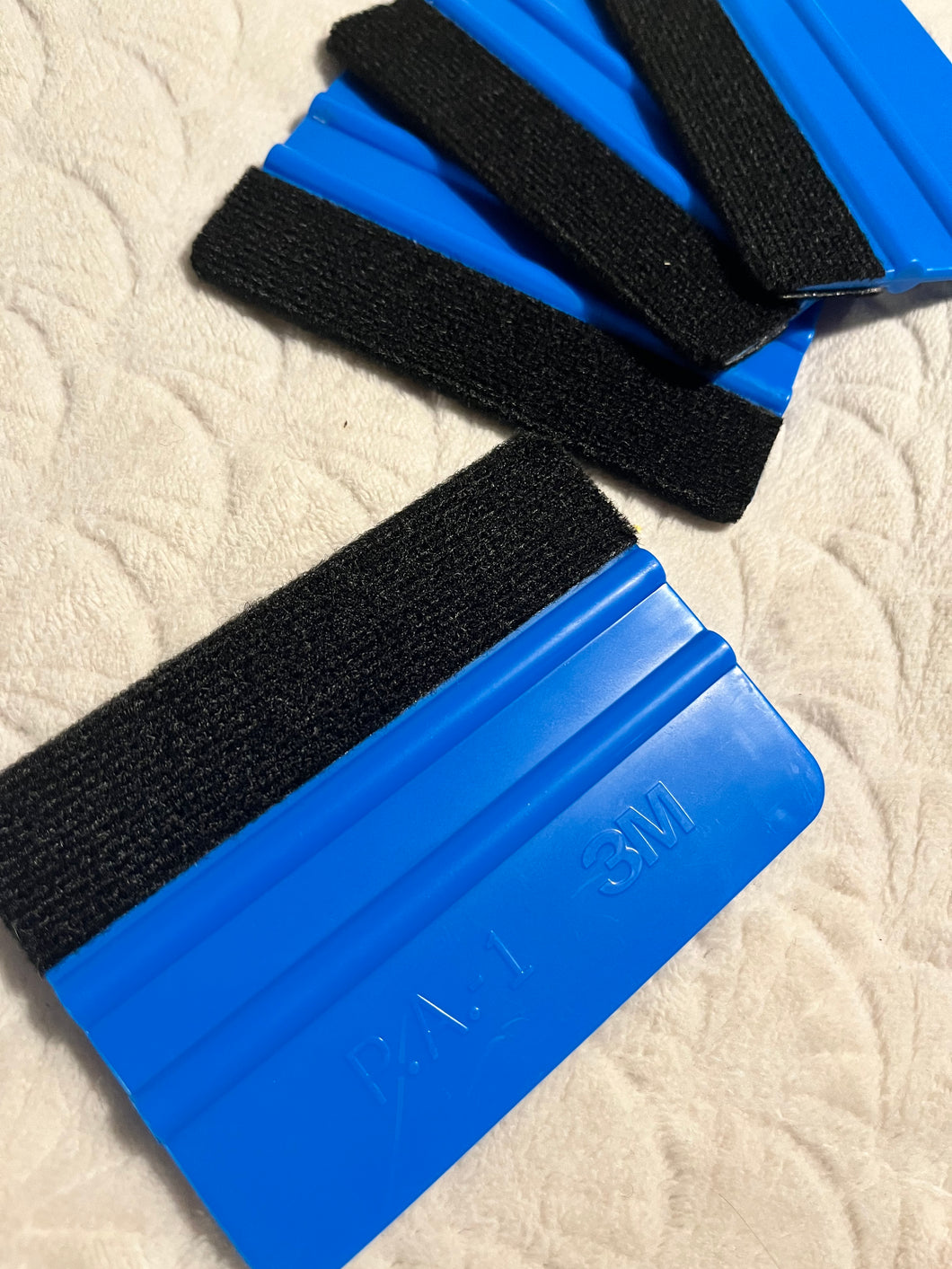 Raclette en feutre bleu 3M