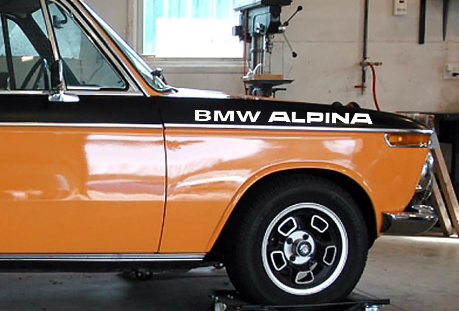 JEU D'autocollants pour garde-boue BMW ALPINA