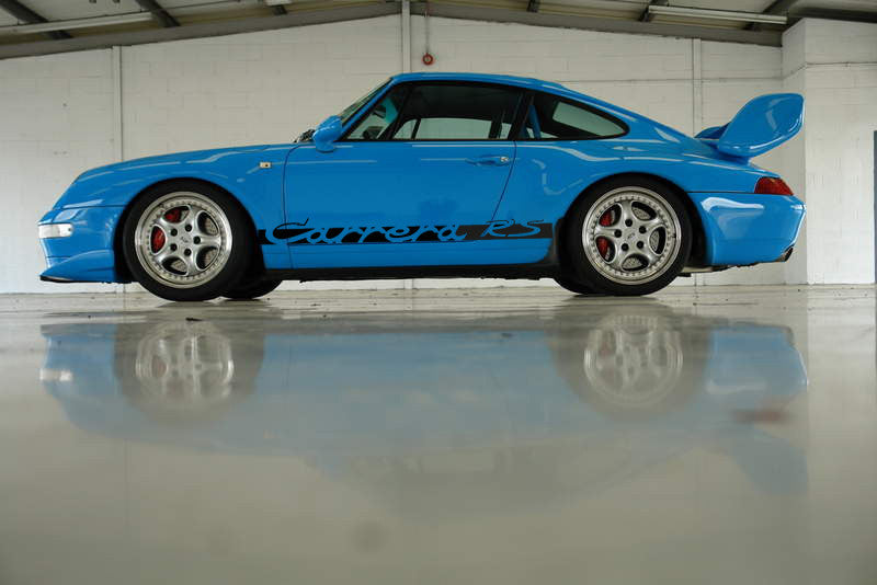 PORSCHE CARRERA RS SIDE VINYL DECALS FOR 911