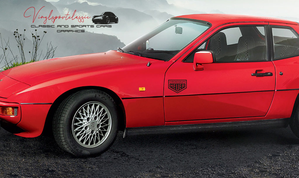 Tag Heuer Old School Autocollant Sticker Rétro Montre Motorsport Course - Foto 11