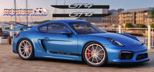 PORSCHE CAYMAN GT4 SEITENGRAFIKEN