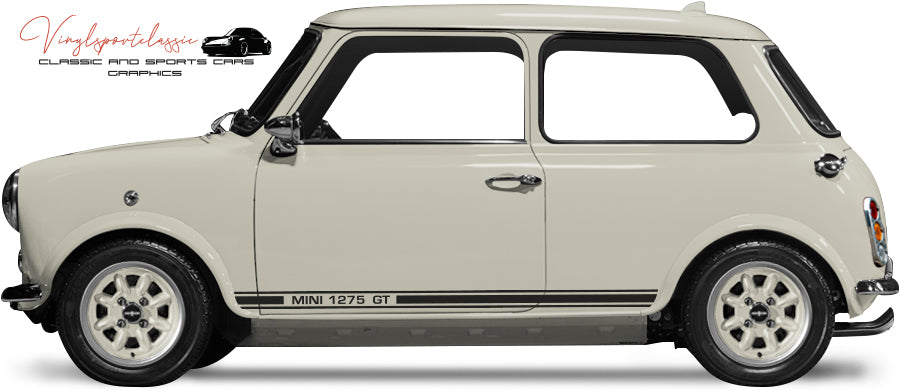 MINI 1275 GT SEITENGRAFIKEN