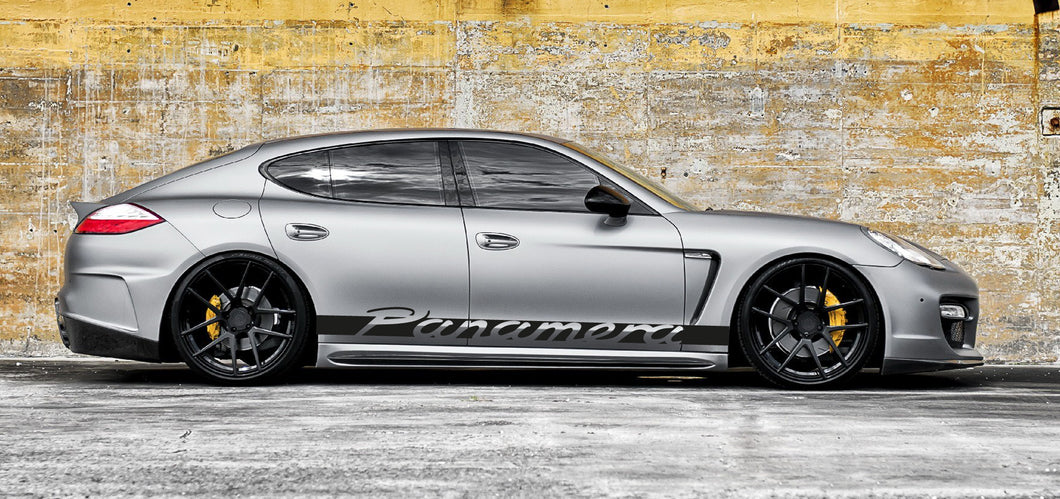 PORSCHE PANAMERA SEITENAUFKLEBER