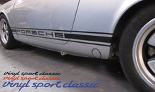 OLD STOCK PORSCHE EARLY 911 CLASSIC STREIFEN OLD FASHION BLOCKY LETTER
