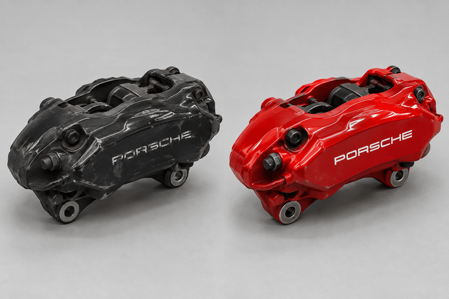 How to Restore the Look of Your Porsche Brake Calipers
