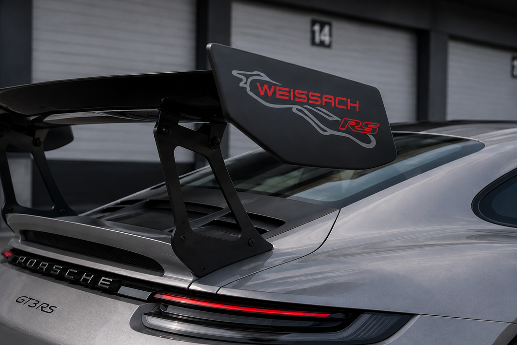 WEISSACH RS REAR WING DECAL SET