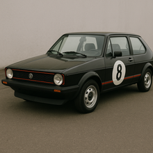 Number stickers for racing  and rally cars