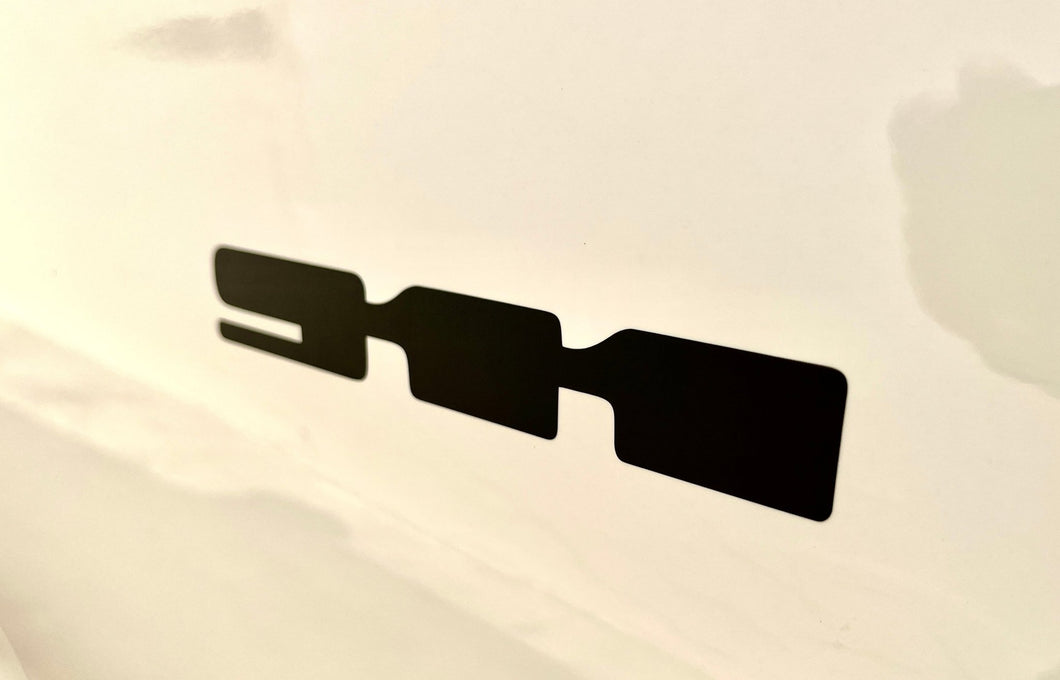 911 REAR STICKER BADGE REPLACEMENT DECAL - VINYLSPORTCLASSIC