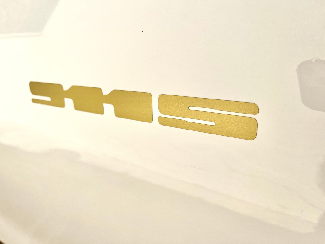 911 S REAR STICKER BADGE REPLACEMENT - VINYLSPORTCLASSIC
