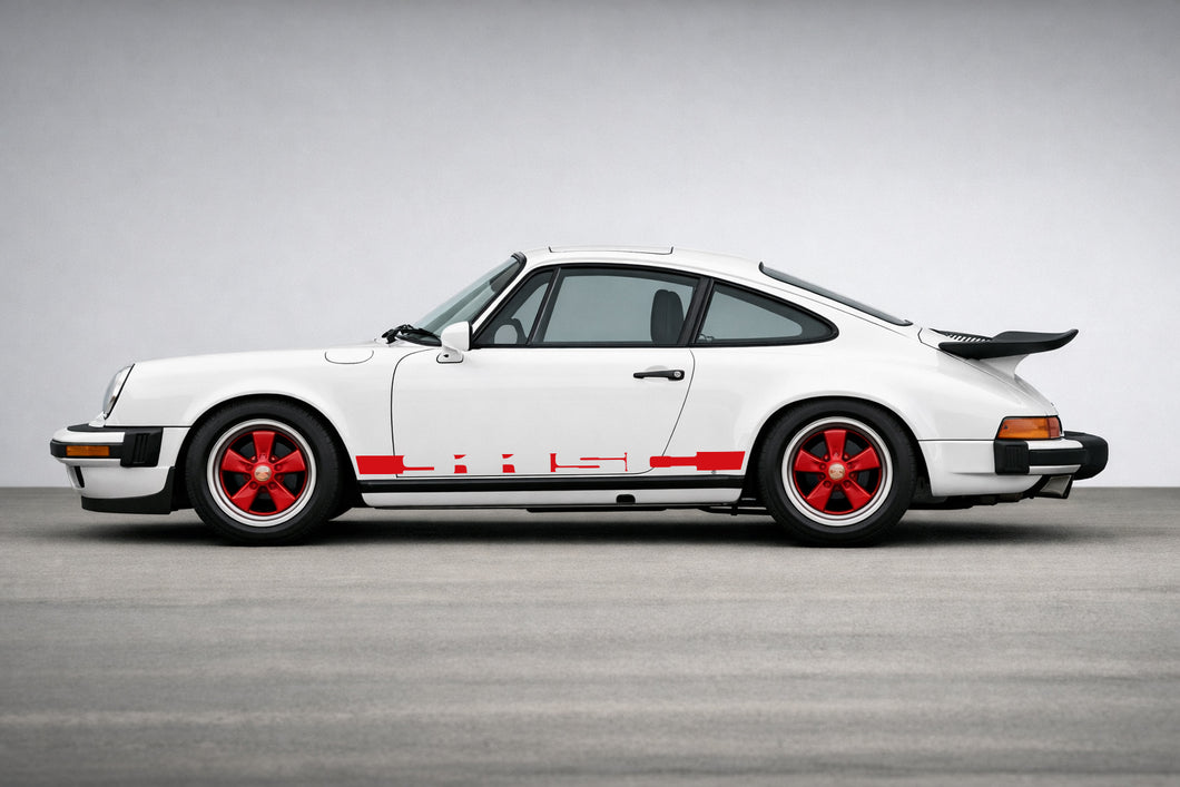 PORSCHE 911 SC SIDE GRAPHICS