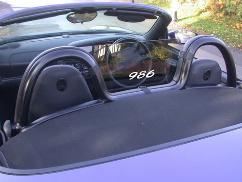 986 WIND DEFLECTOR DECAL FOR PORSCHE BOXSTER - VINYLSPORTCLASSIC