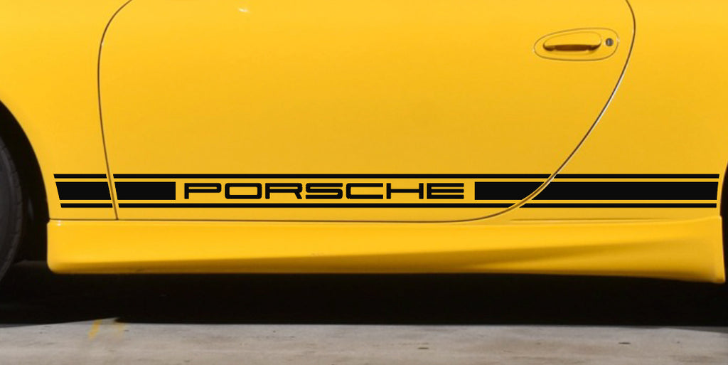 PORSCHE 996 SIDE STRIPES DECAL SET – VINYLSPORTCLASSIC