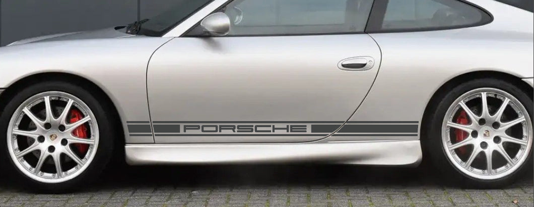 PORSCHE 996 SIDE STRIPES DECAL SET – VINYLSPORTCLASSIC