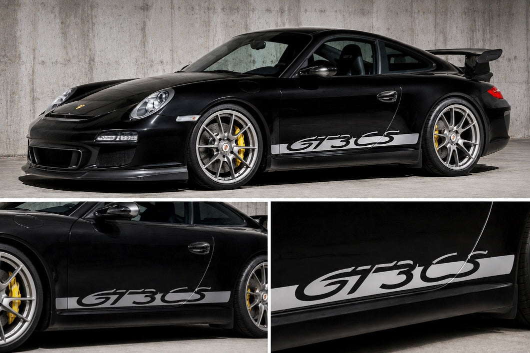 GT3 CS Side Stripes Decal – Porsche 911 997