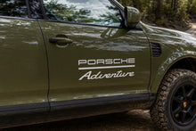 PORSCHE ADVENTURE PREMIUM DECAL FOR CAYENNE , 911 AND OFF ROAD BUILDS