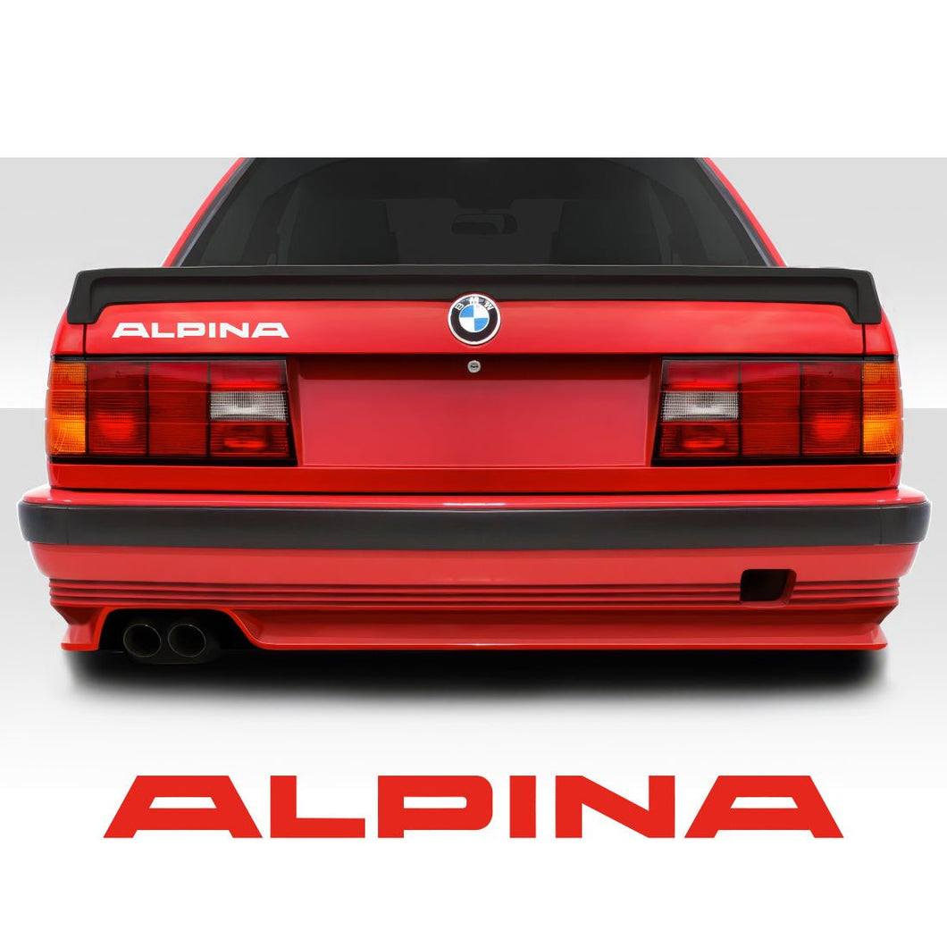 ALPINA REAR STICKER FOR BMW - VINYLSPORTCLASSIC