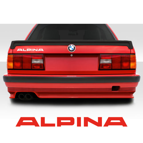 ALPINA REAR STICKER FOR BMW