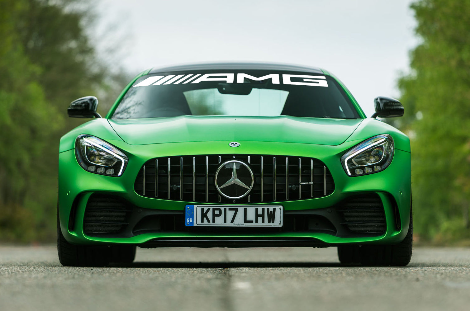 Amg windshield decal sales