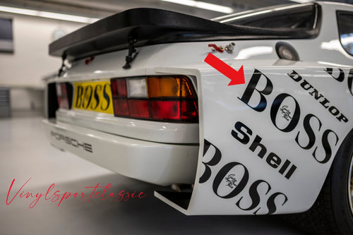 BOSS STICKER FOR PORSCHE 924 944 - VINYLSPORTCLASSIC
