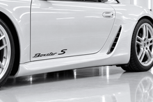 BOXSTER S DOOR DECAL SET FOR PORSCHE - VINYLSPORTCLASSIC