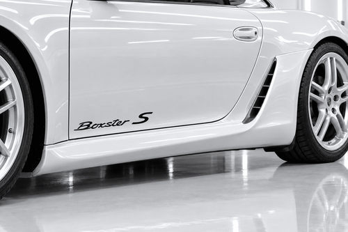 BOXSTER S DOOR DECAL SET FOR PORSCHE - VINYLSPORTCLASSIC