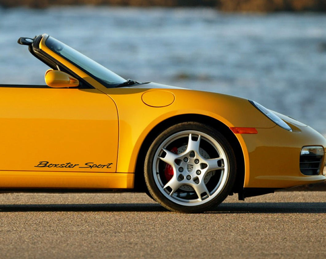 Boxster Sport door decal set - VINYLSPORTCLASSIC