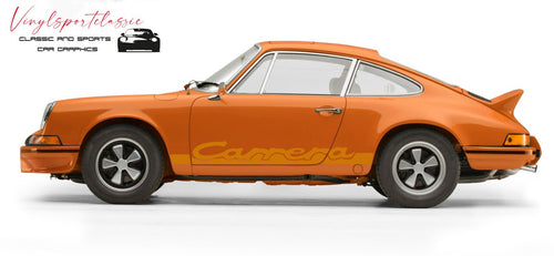 CARRERA RS EARLY DESIGN GRAPHIC DECAL SET - VINYLSPORTCLASSIC
