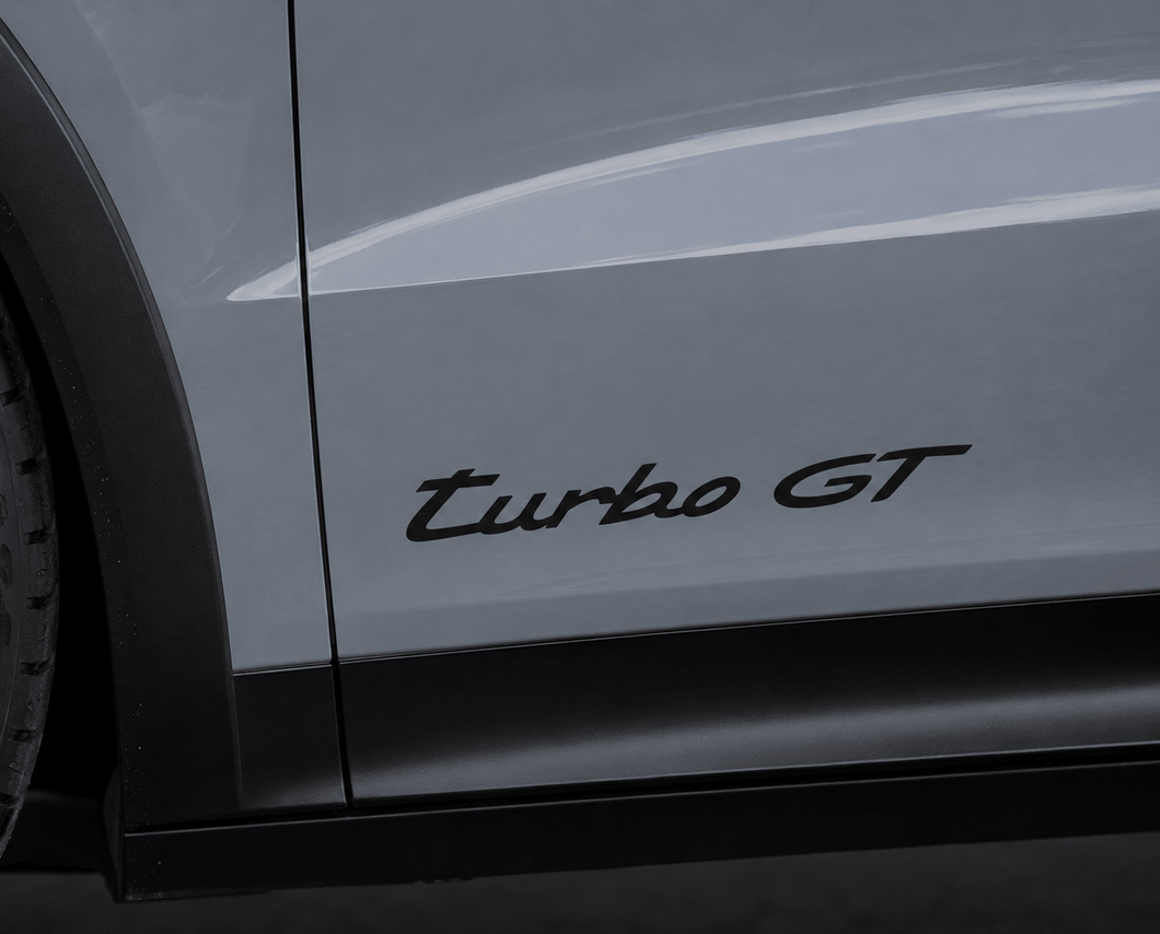 CAYENNE TURBO GT DOOR DECSAL SET - VINYLSPORTCLASSIC