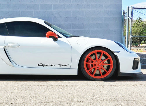 CAYMAN SPORT DOOR DECAL SET