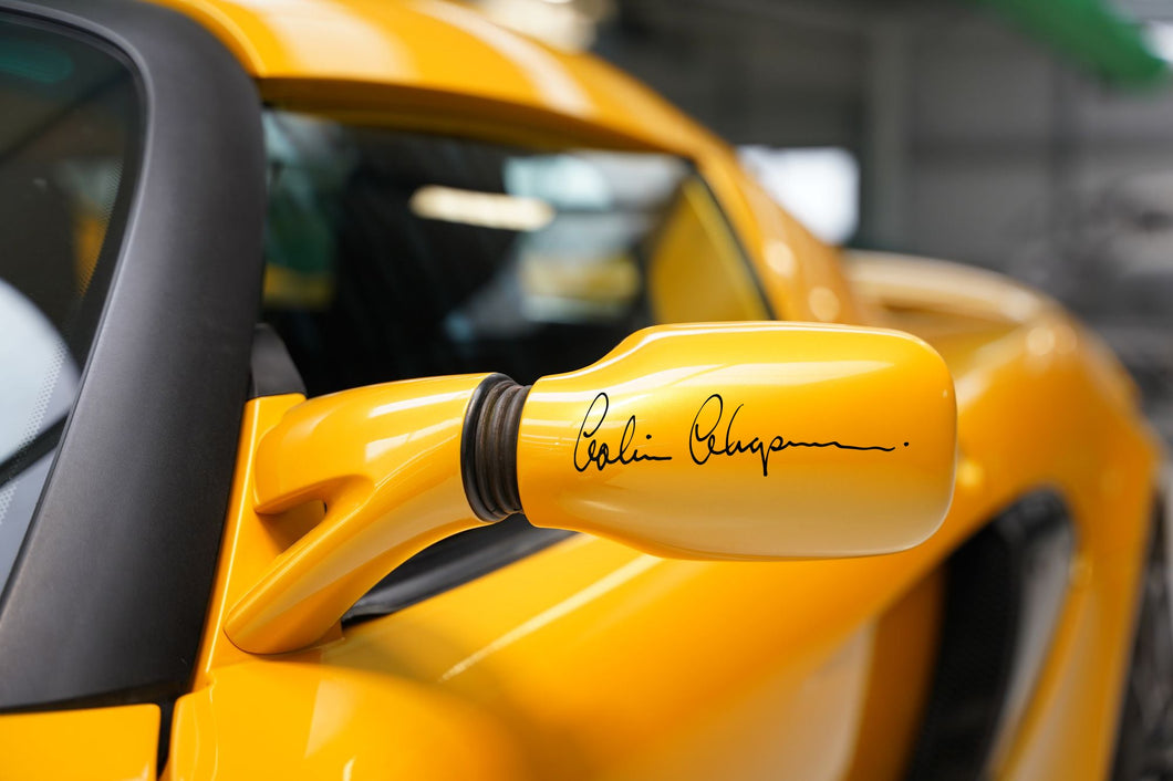 COLIN CHAPMAN SIGNATURE DECAL FOR LOTUS - VINYLSPORTCLASSIC