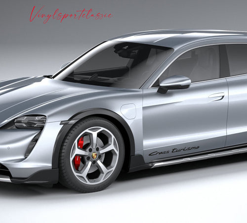PORSCHE TAYCAN CROSS TURISMO DOOR DECAL SET