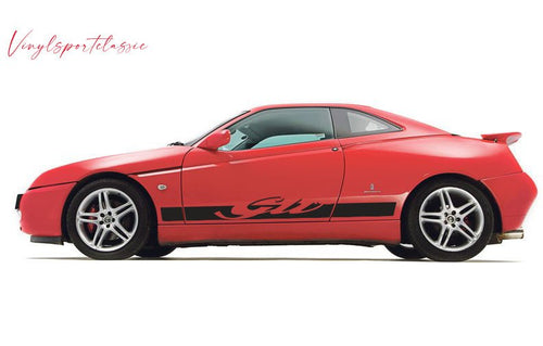 EXCLUSIVE ALFA ROMEO GTV 916 SIDE GRAPHICS - VINYLSPORTCLASSIC