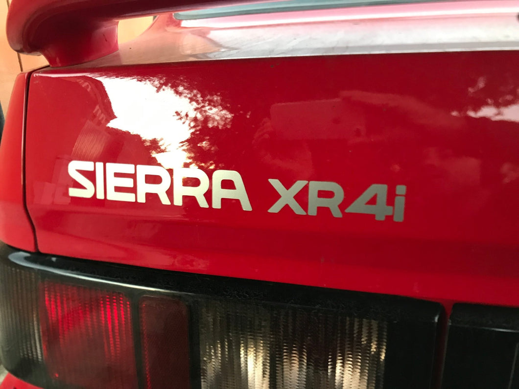 FORD SIERRA XR4 REAR DECAL - VINYLSPORTCLASSIC