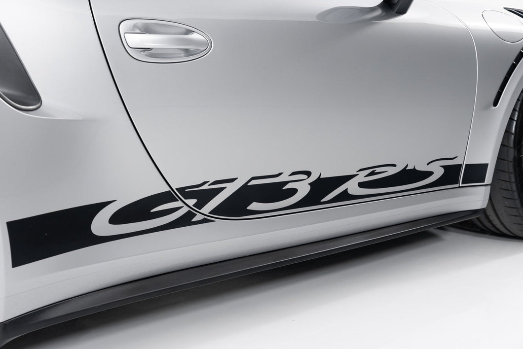 GT3 RS SIDE DECORATION GRAPHICS FOR PORSCHE 991 - VINYLSPORTCLASSIC
