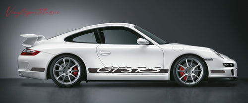 GT3 RS SIDE SCRIPT VINYL DECALS FOR 996 997 - VINYLSPORTCLASSIC