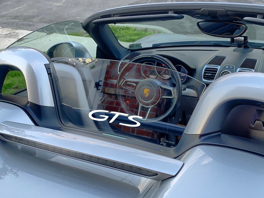 GTS WIND DEFLECTOR DECAL FOR PORSCHE BOXSTER - VINYLSPORTCLASSIC
