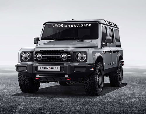 INEOS GRENADIER WINDSHIELD  LETTERING DECAL