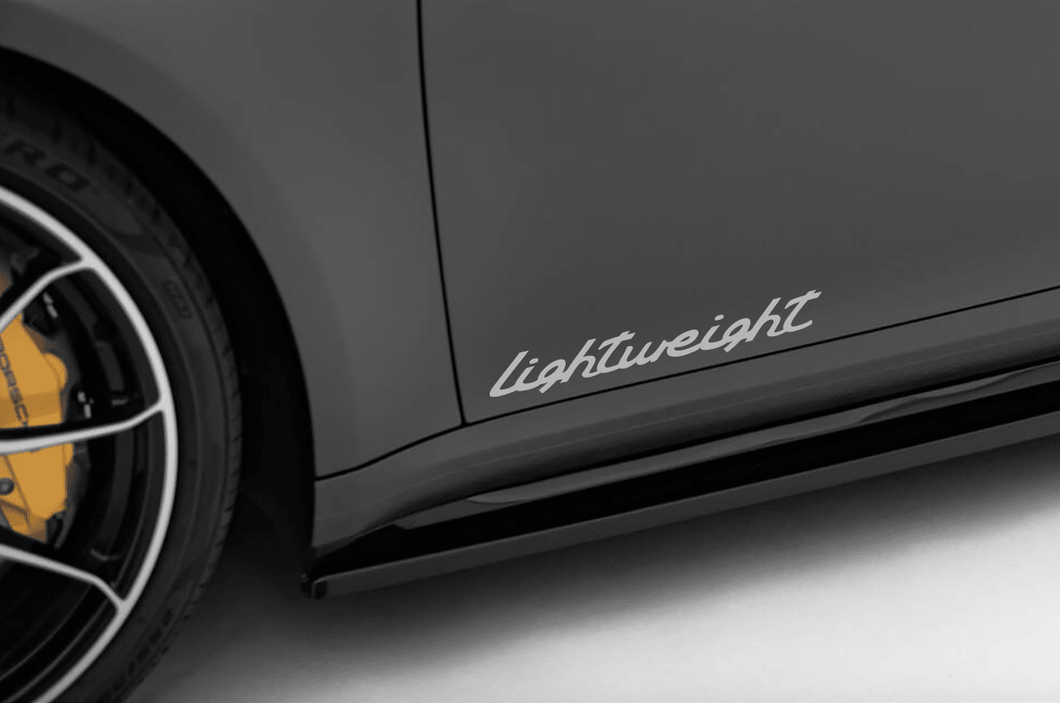 LIGHTWEIGHT DECAL SET FOR PORSCHE 992 TURBO S - VINYLSPORTCLASSIC