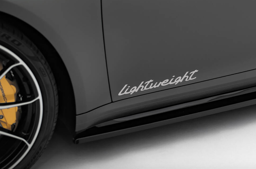 LIGHTWEIGHT DECAL SET FOR PORSCHE 992 TURBO S