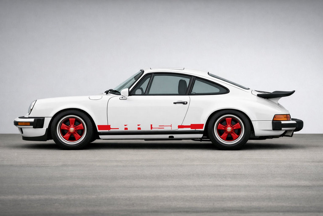 PORSCHE 911 SC SIDE GRAPHICS - VINYLSPORTCLASSIC