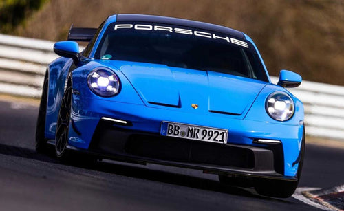 PORSCHE 991 992 WINDSHIELD LETTERING DECAL BANNER - VINYLSPORTCLASSIC