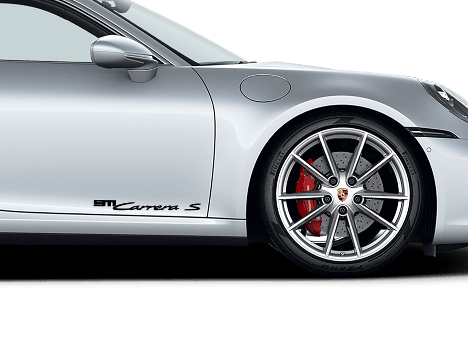 PORSCHE 992 CARRERA S DOOR STICKERS - VINYLSPORTCLASSIC