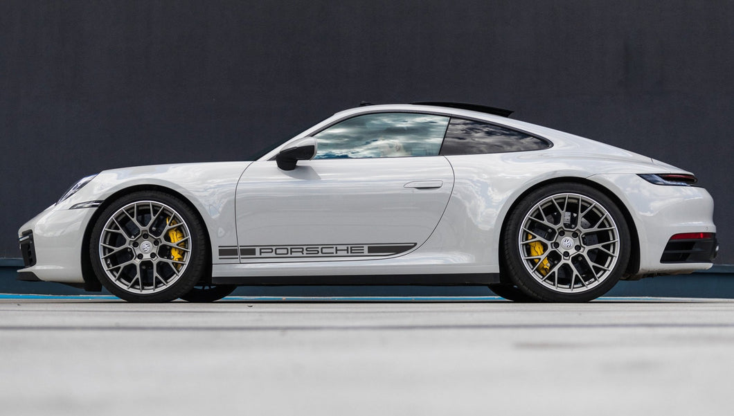 PORSCHE 992 SHORT STRIPES DECAL SET - VINYLSPORTCLASSIC